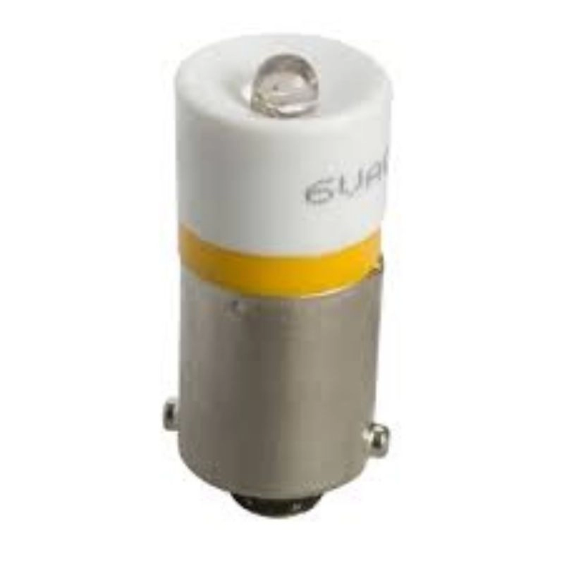 Lampara con led Ba9S 24V Amarillo